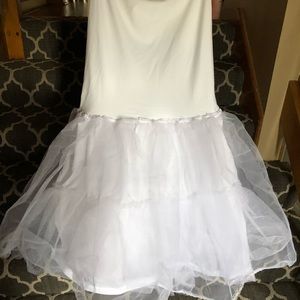 Wedding dress slip